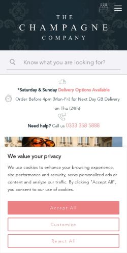 Mobile page screenshot