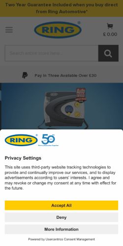 Mobile page screenshot