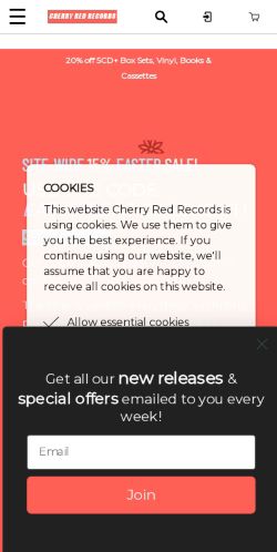 Mobile page screenshot