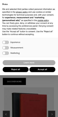 Mobile page screenshot