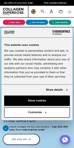 Mobile page screenshot