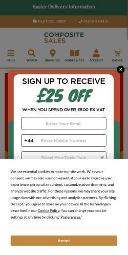 Mobile page screenshot