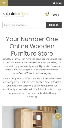 Mobile page screenshot