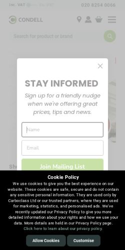 Mobile page screenshot