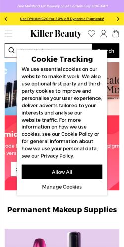 Mobile page screenshot