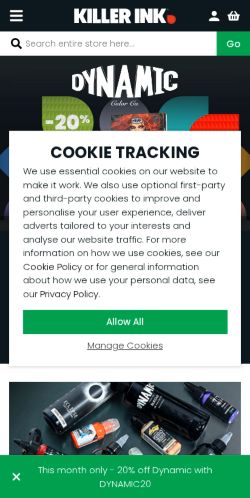 Mobile page screenshot