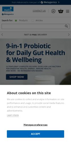 Mobile page screenshot