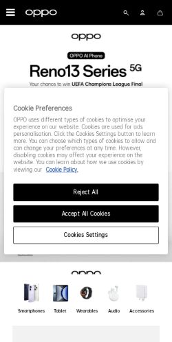 Mobile page screenshot