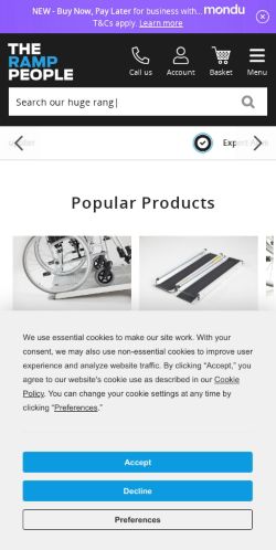 Mobile page screenshot