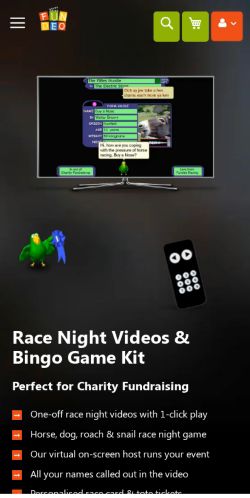 Mobile page screenshot