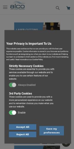 Mobile page screenshot