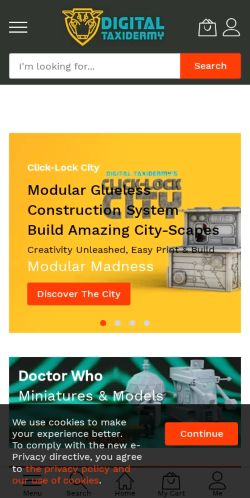 Mobile page screenshot