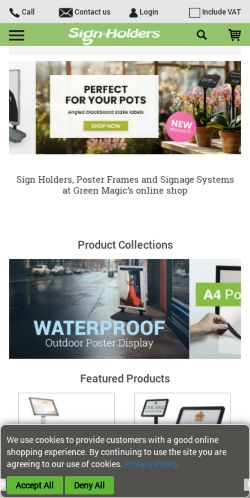 Mobile page screenshot