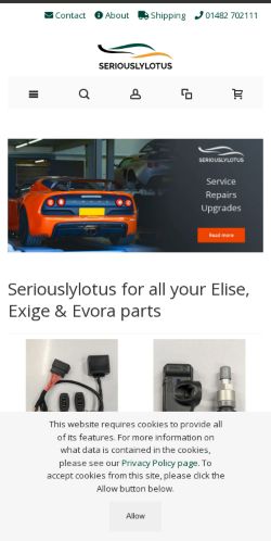 Mobile page screenshot