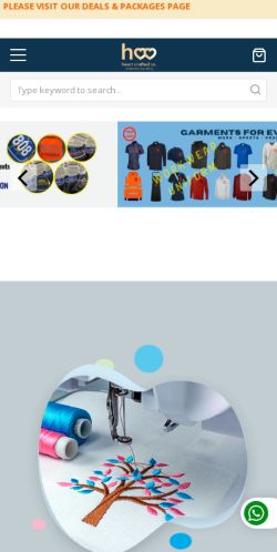 Mobile page screenshot