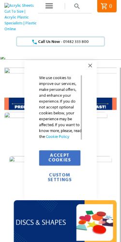 Mobile page screenshot