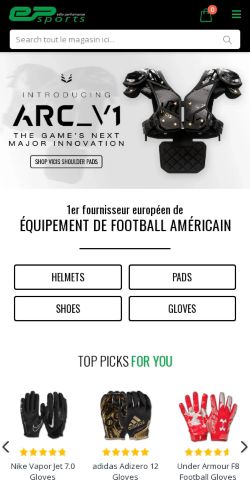 Mobile page screenshot