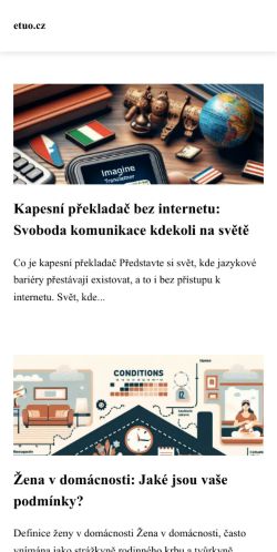 Mobile page screenshot