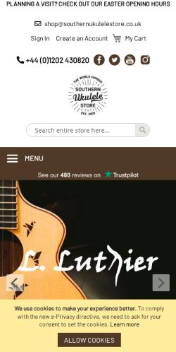 Mobile page screenshot