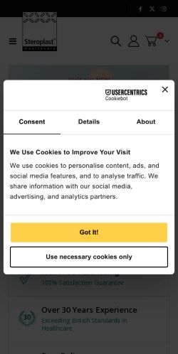 Mobile page screenshot