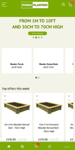 Mobile page screenshot