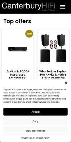 Mobile page screenshot