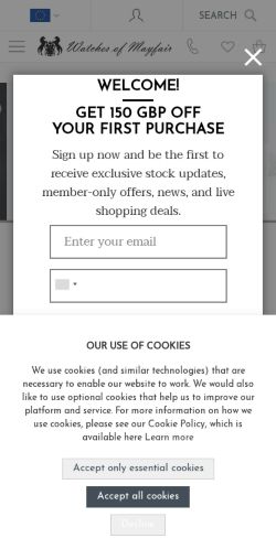 Mobile page screenshot