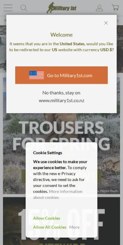 Mobile page screenshot