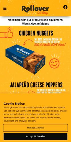 Mobile page screenshot