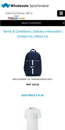 Mobile page screenshot