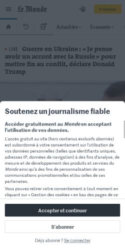 Mobile page screenshot