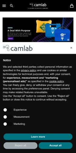 Mobile page screenshot