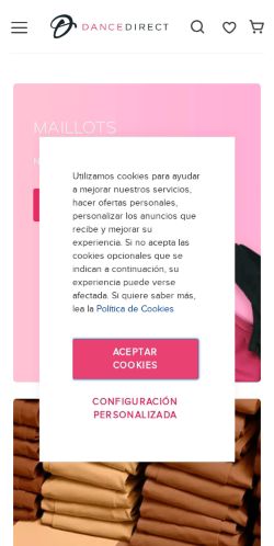 Mobile page screenshot