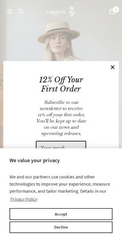 Mobile page screenshot