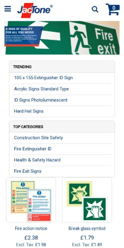 Mobile page screenshot