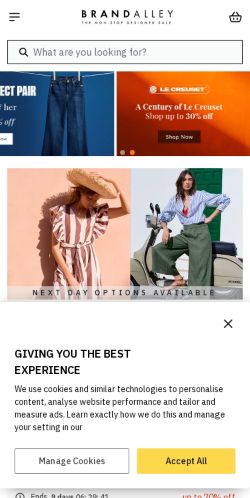 Mobile page screenshot