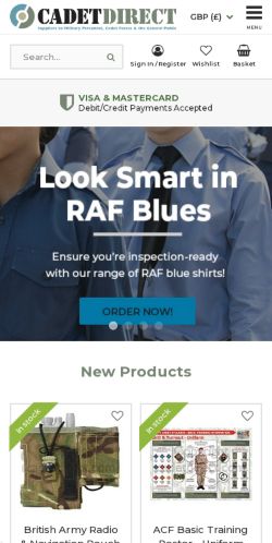 Mobile page screenshot