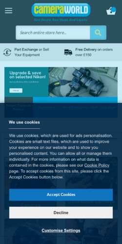 Mobile page screenshot