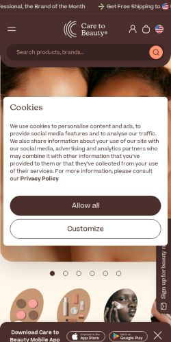 Mobile page screenshot