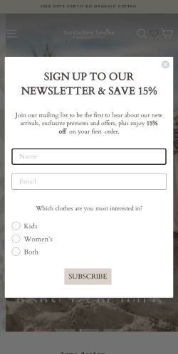 Mobile page screenshot