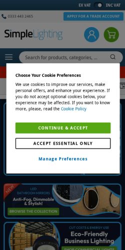 Mobile page screenshot