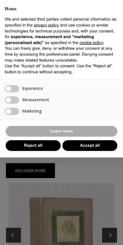 Mobile page screenshot