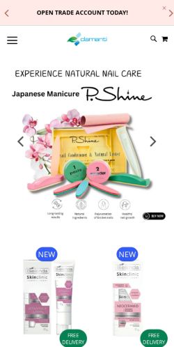 Mobile page screenshot