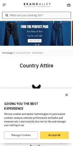 Mobile page screenshot