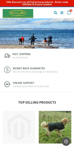 Mobile page screenshot