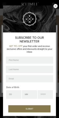 Mobile page screenshot