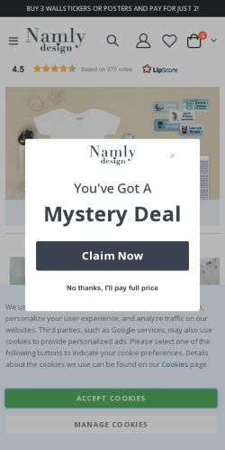 Mobile page screenshot