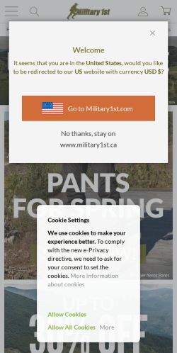 Mobile page screenshot