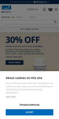 Mobile page screenshot