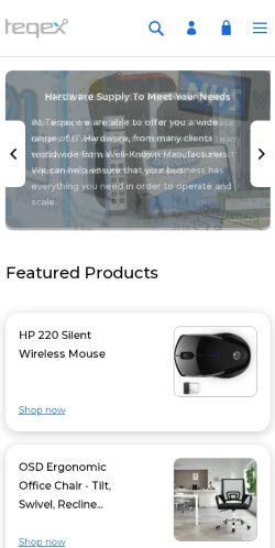 Mobile page screenshot